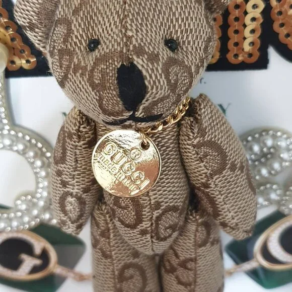 Fashion Unisex Teddy Bear Key Chain Keyring handbag Backpack Pendant Accessory - Picture 2 of 3